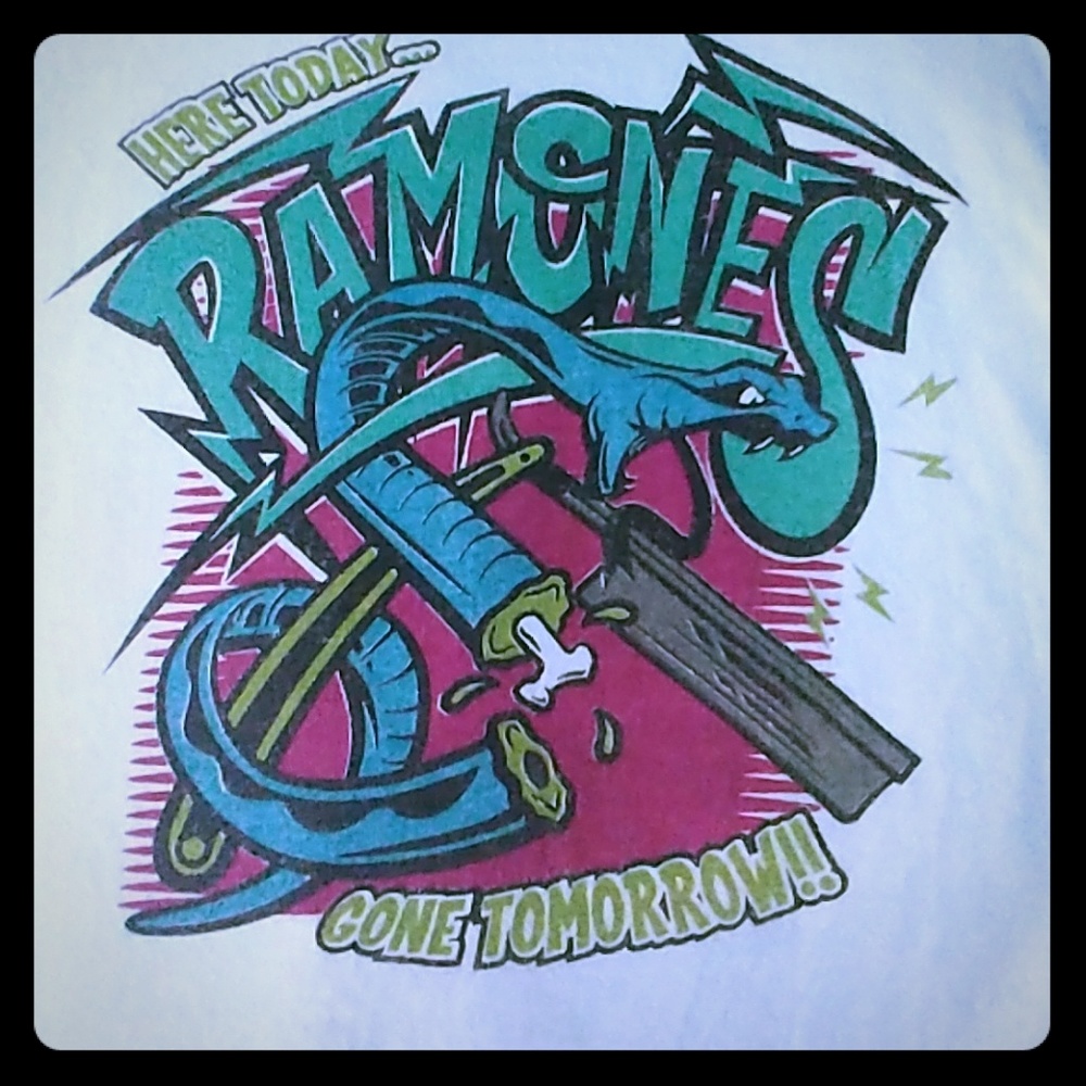 Ramones punk tank top shirt